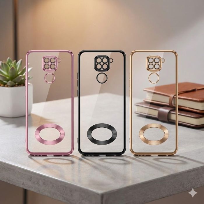 Xiaomi Redmi Note 9 Soft Multi Chrome Border Camera Protection Cover - Image 2 Xiaomi Redmi Note 9 Soft Multi Chrome Border Camera Protection Cover - Image 2