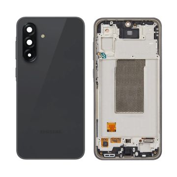 Samsung A36 Complete Outer Body - Housing Frame, Back Panel & Lens Kit - Black