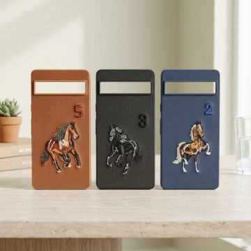 Premium Leather Polo Case for Google Pixel 7A Multicolor
