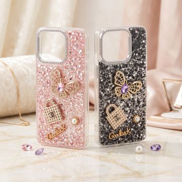 Xiaomi Redmi 10C Golden Motif Glitter Case Premium Quality Luxury Back Cover