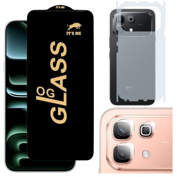 3-in-1 Full Protection for Infinix Note 60: HD + Matte + Camera Protector