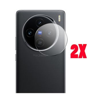 (2-Pack) 9H Camera Protector for Vivo x100 - Flexible Lens Cover