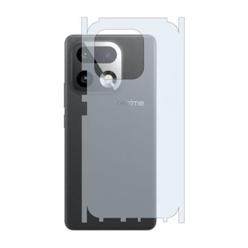 Realme 16 Pro plus Carbon Fiber Back Matte Film Anti-Scratch Soft Skin 