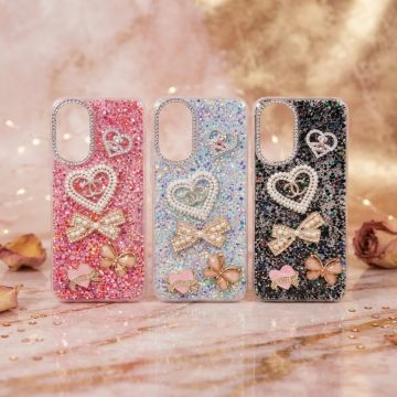Oppo A18 Luxury Chanel Still Glitter Premium Motif Cover