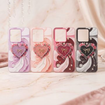 Vivo Y22 Premium Heart Printed Cute & Protective Case