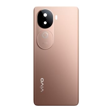 Vivo V40e Back Battery Door with Camera Lens Glass - Golden