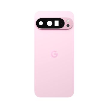 Google Pixel 9 Pro Back Battery Door with Camera Lens Glass - Pink