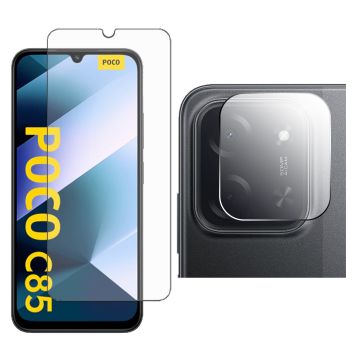 2-in-1 Protection Bundle for Xiaomi Poco C85: Gorilla + Camera