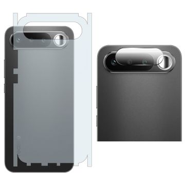 Realme 16 Back Matte Thin Sheet Protector + 9H Back Camera Lens Protector 2-in-1 Back Protection Bundle