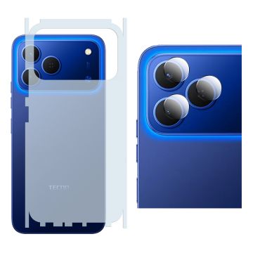 2-in-1 Back Matte Bundle for Tecno Spark 50: Matte + Camera