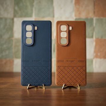Infinix Hot 50 Pro Plus Ergonomic Leather Texture Case Premium Handheld Experience