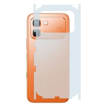 Carbon Fiber Back Matte Film for Infinix Note Edge - Anti-Scratch Skin
