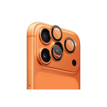 Camera Protective Glass Lens for iPhone 17 Pro Max - Orange Color Glass Lens Cover