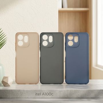 Thin Lightweight Matte Cover for Itel A100C