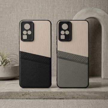 Infinix Zero X Pro Back Cover – Leather Dual Tone