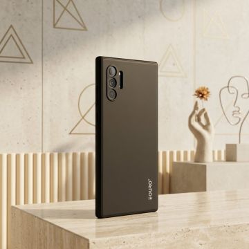 Premium European Black Plain Case for Samsung Note 10 Plus