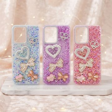 Xiaomi Redmi Note 12 Luxury Chanel Still Glitter Premium Motif Cover