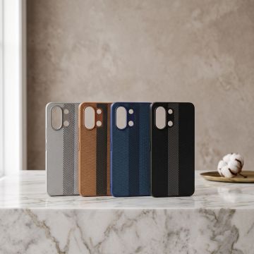 Vivo Y05 Case Premium Quality Leather Finish Phone Cover