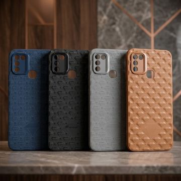 Ultimate Infinix Hot 11 Play Diamond 3D Multicolor High Gloss Protective Pouch