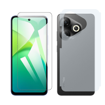 2-in-1 360 Protection Pack for Infinix Smart 10 HD : Polish + Matte - Image 2