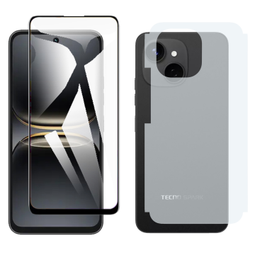 2-in-1 360 Protection Pack for Spark 40C: 9D + Matte - Image 2