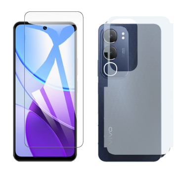 2-in-1 360 Protection Pack for Vivo Y19s Pro : Polish + Matte - Image 2