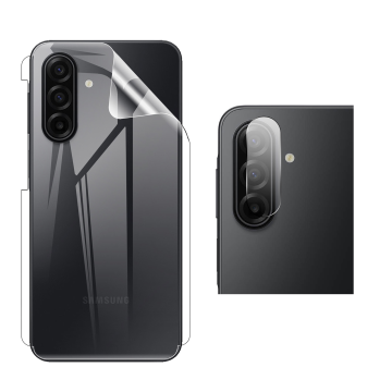 2-in-1 Back Clear Bundle for Samsung A17: Jelly + Camera - Image 2