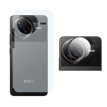 2-in-1 Back Matte Bundle for Poco F7 Ultra: + Camera - Image 2
