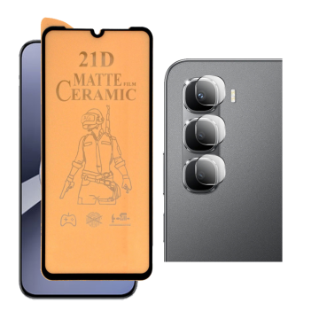 2-in-1 Protection Bundle for Infinix Hot 60 Pro: Ceramic + Camera - Image 2