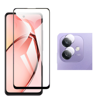 2-in-1 Protection Bundle for Oppo A5i: 9D + Camera - Image 2