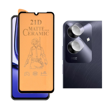 2-in-1 Protection Bundle for Realme Note 60: Ceramic + Camera - Image 2