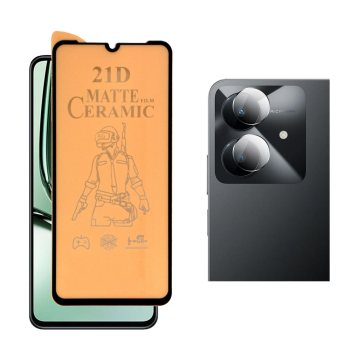 2-in-1 Protection Bundle for Realme Note 60X: Ceramic + Camera - Image 2