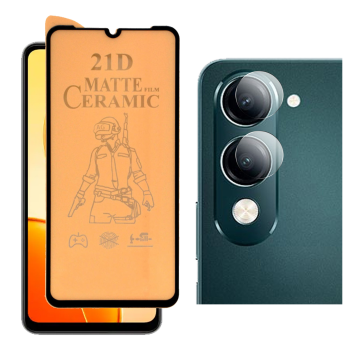 2-in-1 Protection Bundle for Vivo Y04: Ceramic + Camera - Image 2