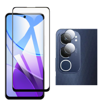 2-in-1 Protection Bundle for Vivo Y19s Pro: 9D + Camera - Image 2