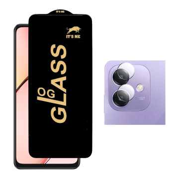 2-in-1 Protection for Oppo A5i : HD Glass + Camera Protector - Image 2