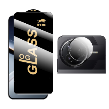 2-in-1 Protection for Poco F7 Pro : HD Glass + Camera Protector - Image 2