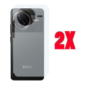 (2-Pack) Carbon Fiber Back Matte Film for Poco F7 Ultra - Image 2
