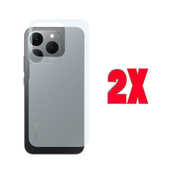 (2-Pack) Carbon Fiber Back Matte Film for Realme 15T - Image 2