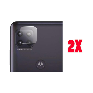 (2-Pack) Motorola One 5G Ace Camera Lens Protectors - Image 2