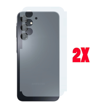 (2-Pack) Samsung A16 Back Protector Carbon Fiber Matte Sheet - Image 2