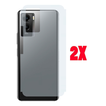 (2-Pack) Vivo Y55s 5G Back Protector Carbon Fiber Matte Sheet - Image 2