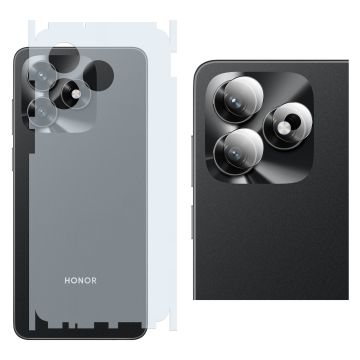 2-in-1 Back Matte Bundle for Honor x5c plus: Matte + Camera