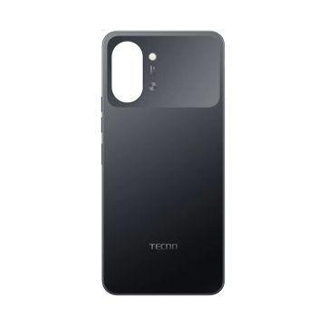 Tecno Spark Go 3 Back Housing Set (Door, Ring, Buttons) - Black