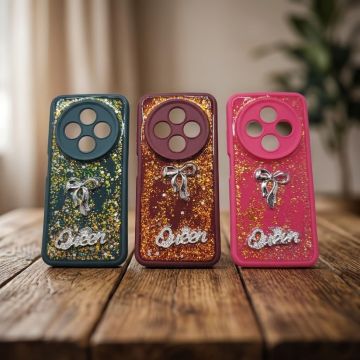 Xiaomi Redmi 14C Queen Still Glitter Case Glossy Finish