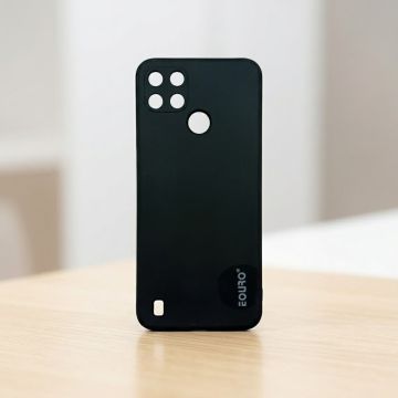 Premium European Black Plain Case for Realme C21Y