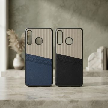 Huawei P30 Lite Case Multicolor Dual Tone Premium Soft Leather Back Cover