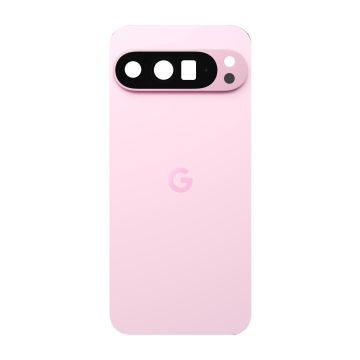Google Pixel 9 Pro xl Back Battery Door with Camera Lens Glass - Pink