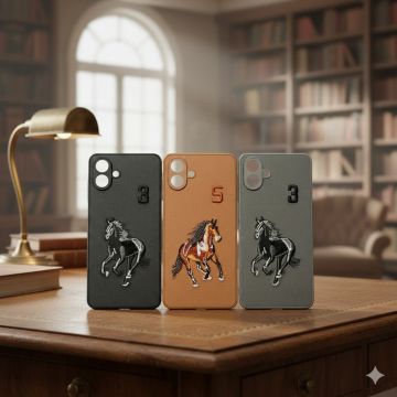 Premium Polo Leather Type Soft Silicone Protective Case for Samsung Galaxy A07