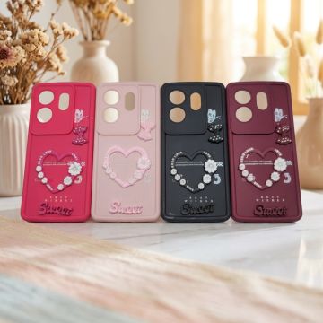 Infinix Zero 30 4G Back Cover – Kitty Heart Multicolor