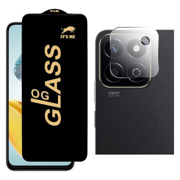 2-in-1 Protection for Honor X7c: HD Glass + Camera Protector